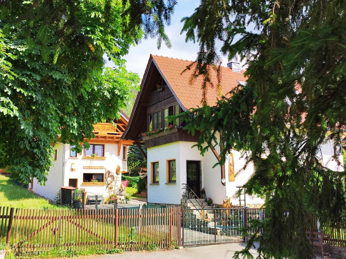 Ferienwohnung Haus Ulla Bad Blankenburg Exterior foto