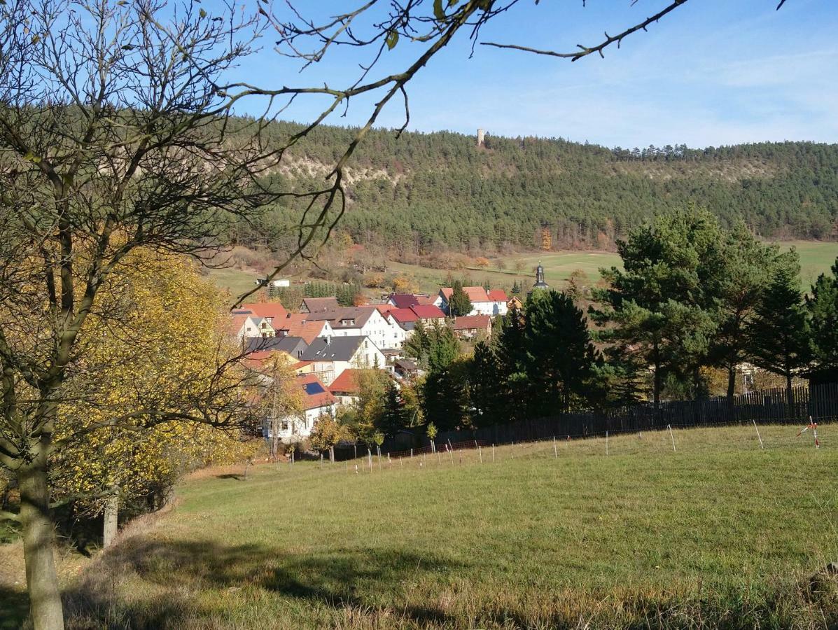 Ferienwohnung Haus Ulla Bad Blankenburg Exterior foto